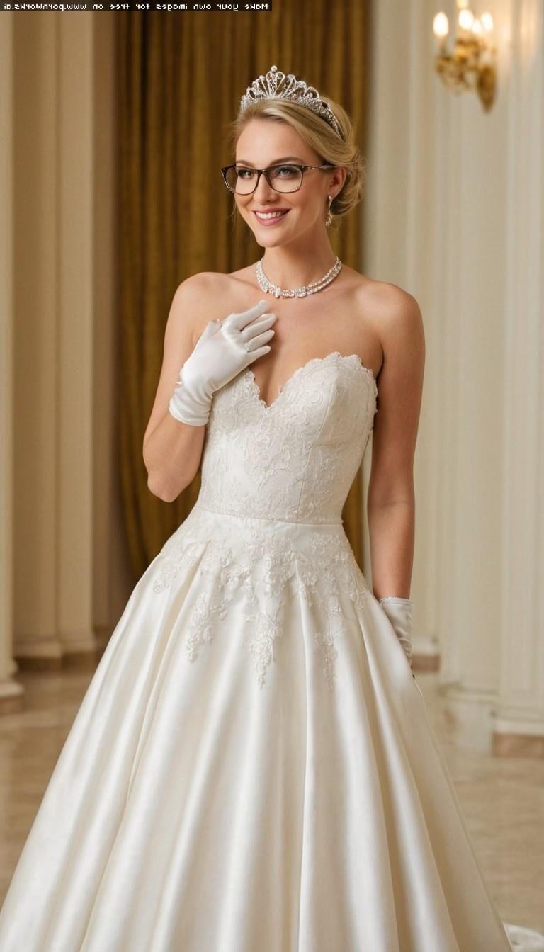 Princesse en robe de bal AI