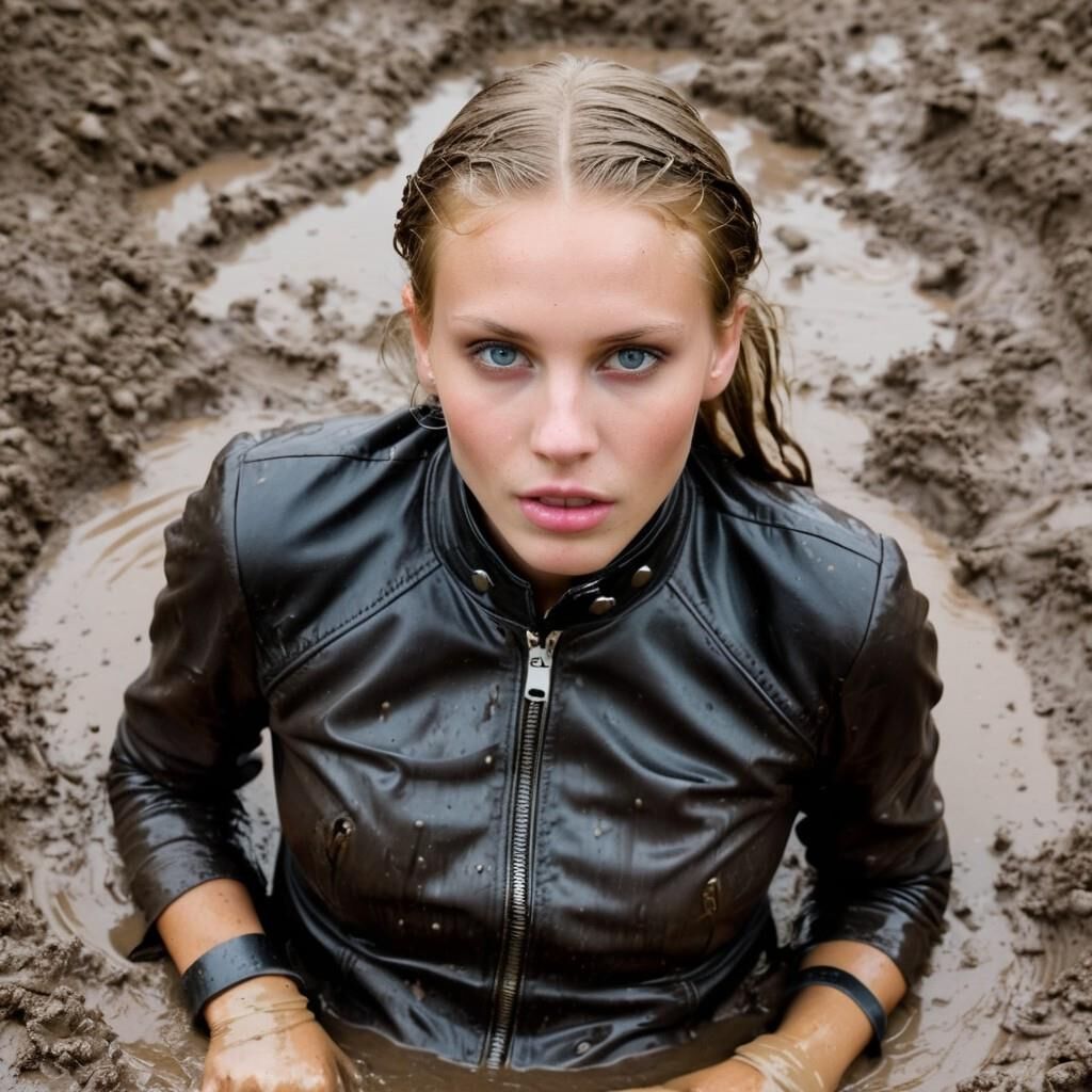 A.I. Mudgirl en cuir