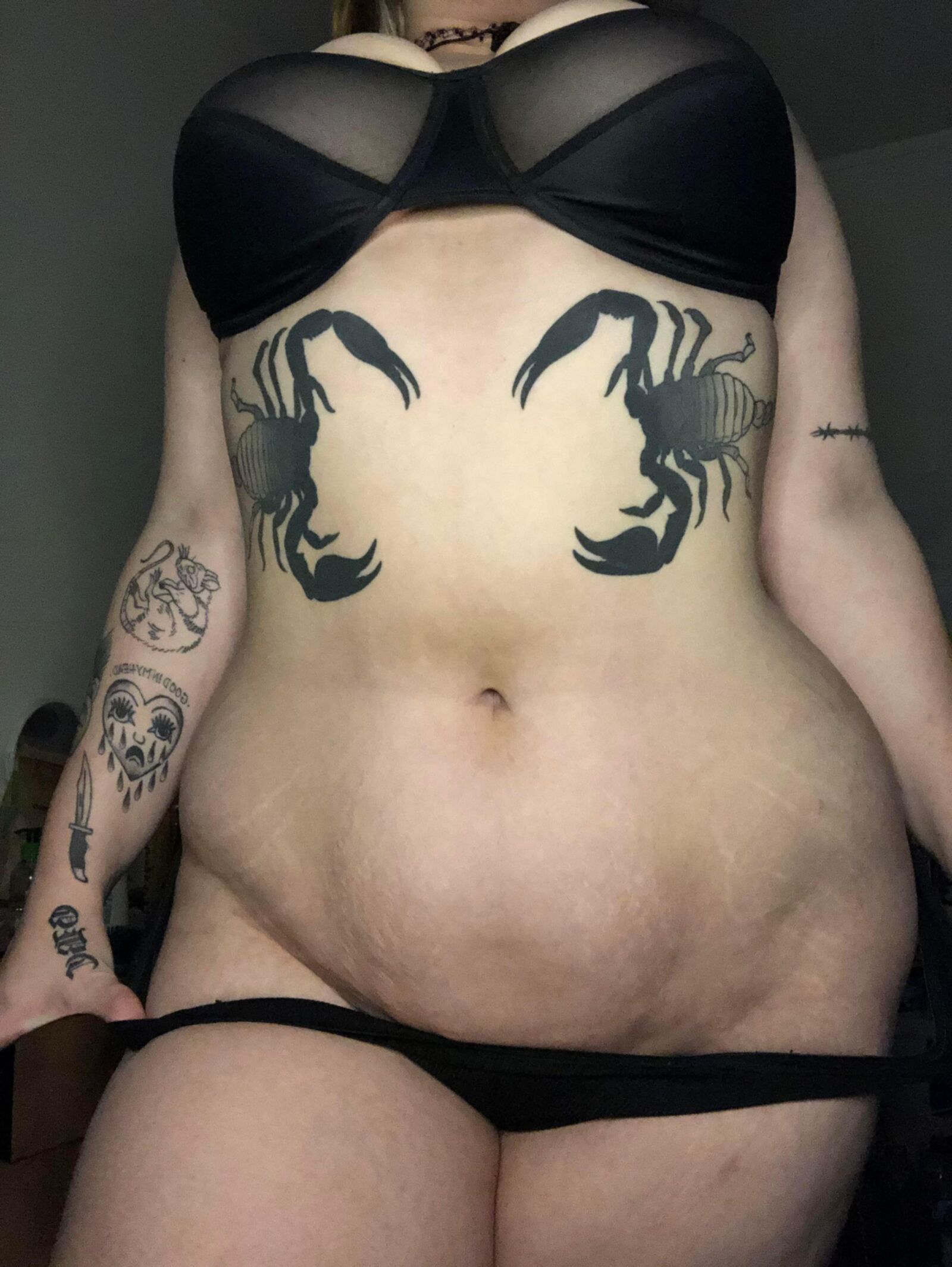 Pawg With The Scorpion Tattoos Painpuppie