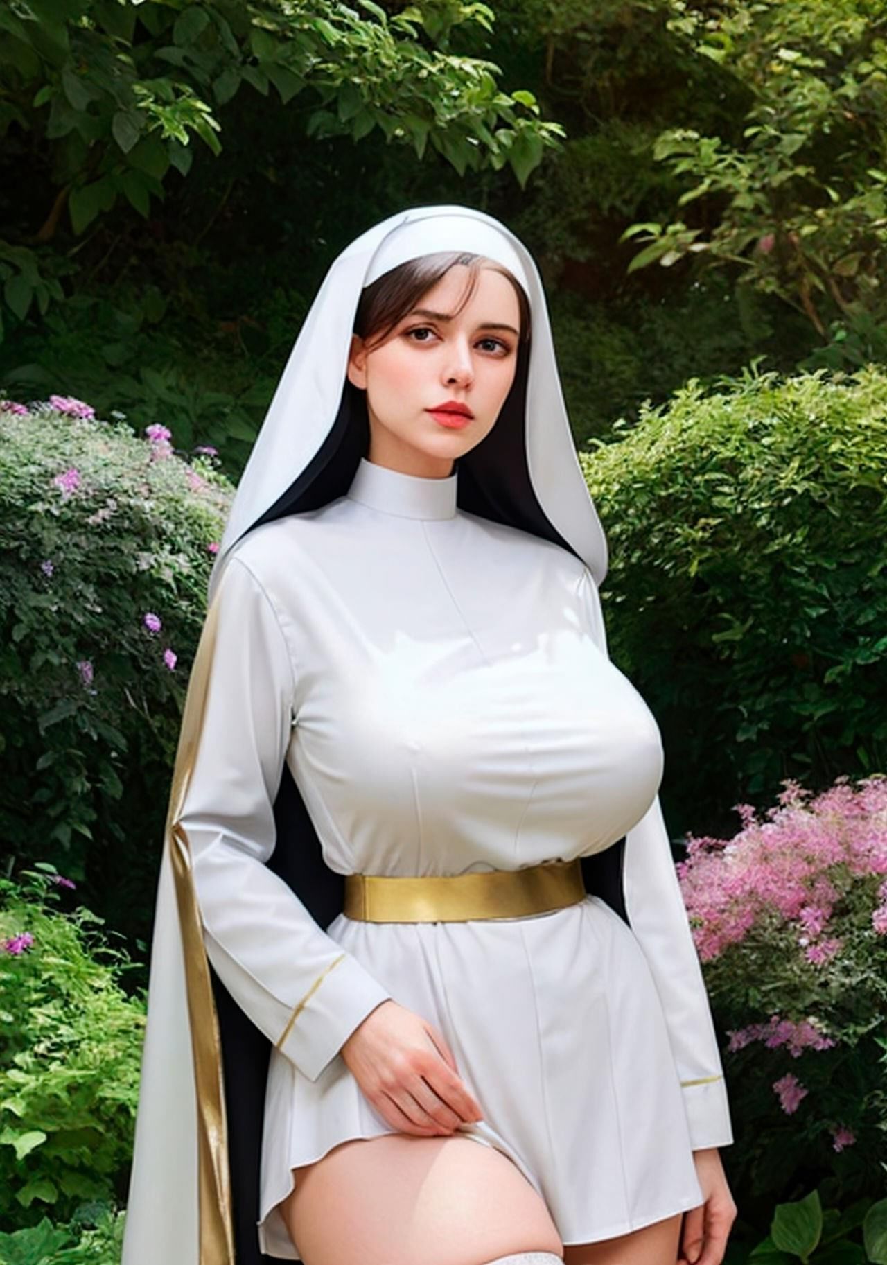 Big Busty Nuns [AI Generated]