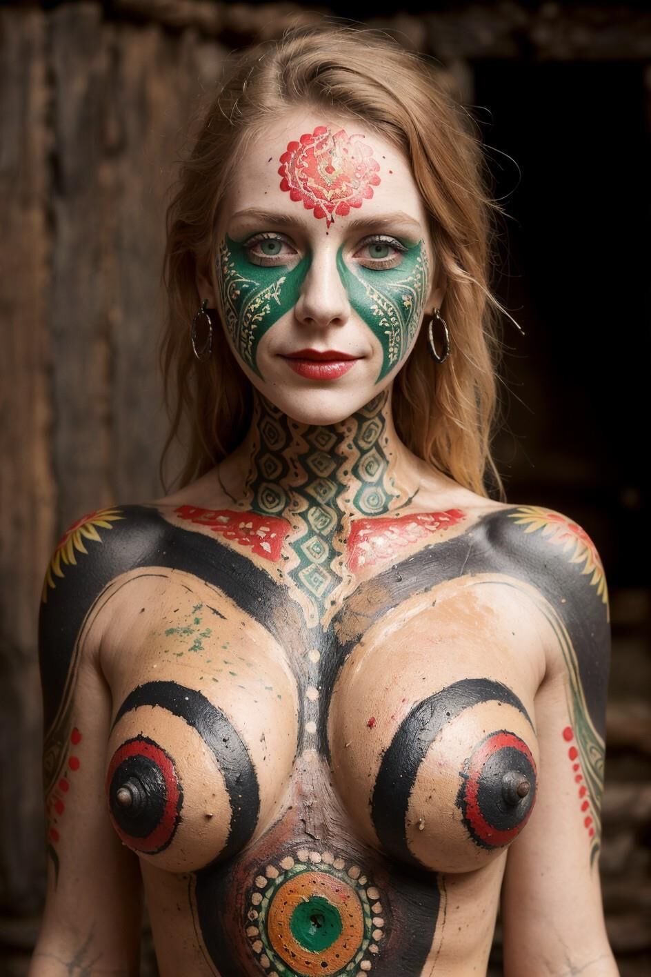 tribal bodypaint update