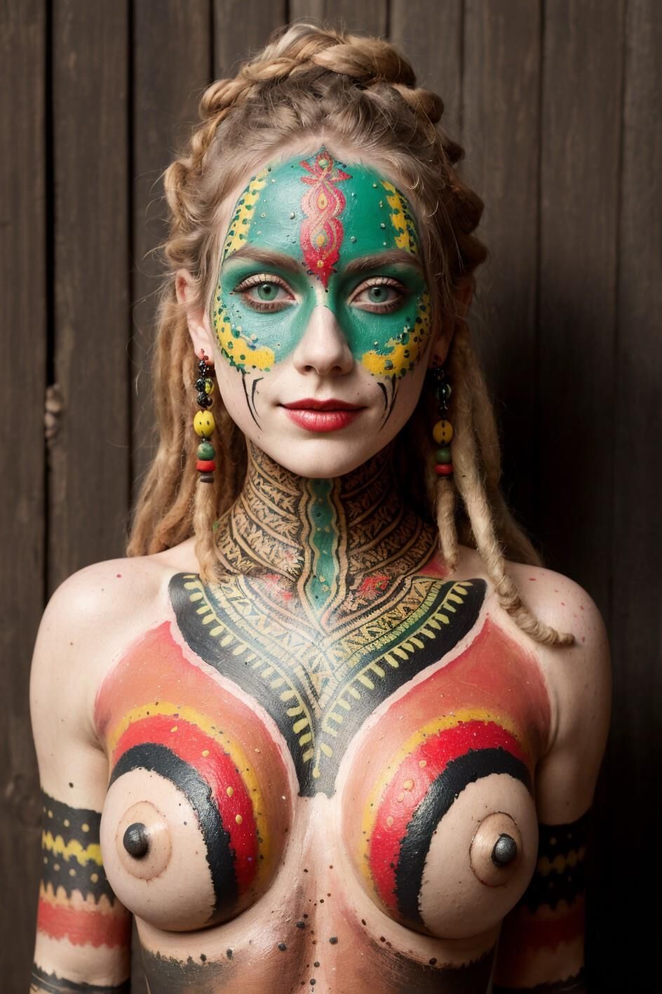 tribal bodypaint update