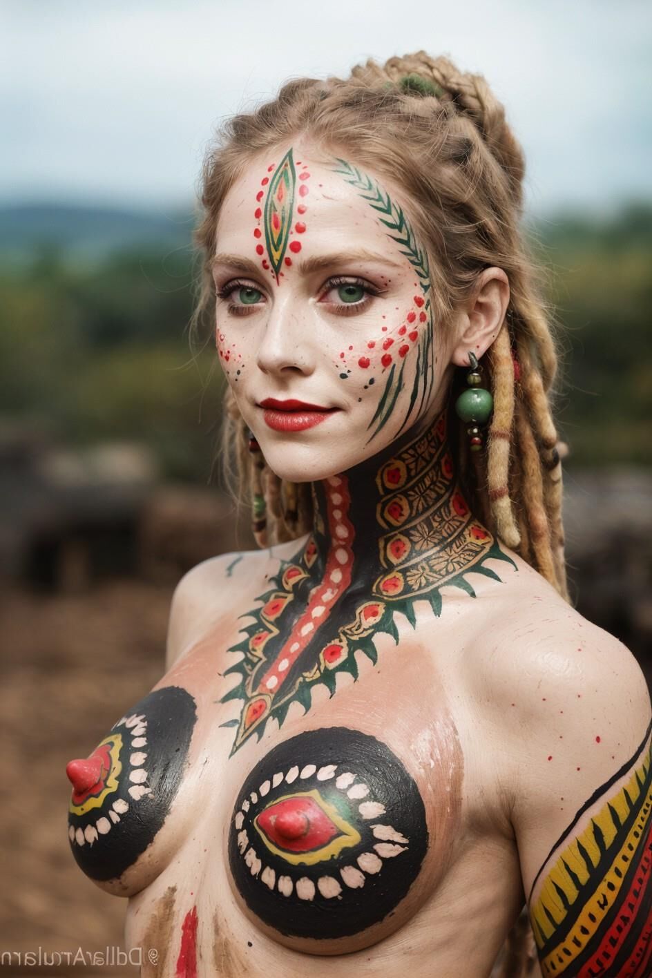 tribal bodypaint update