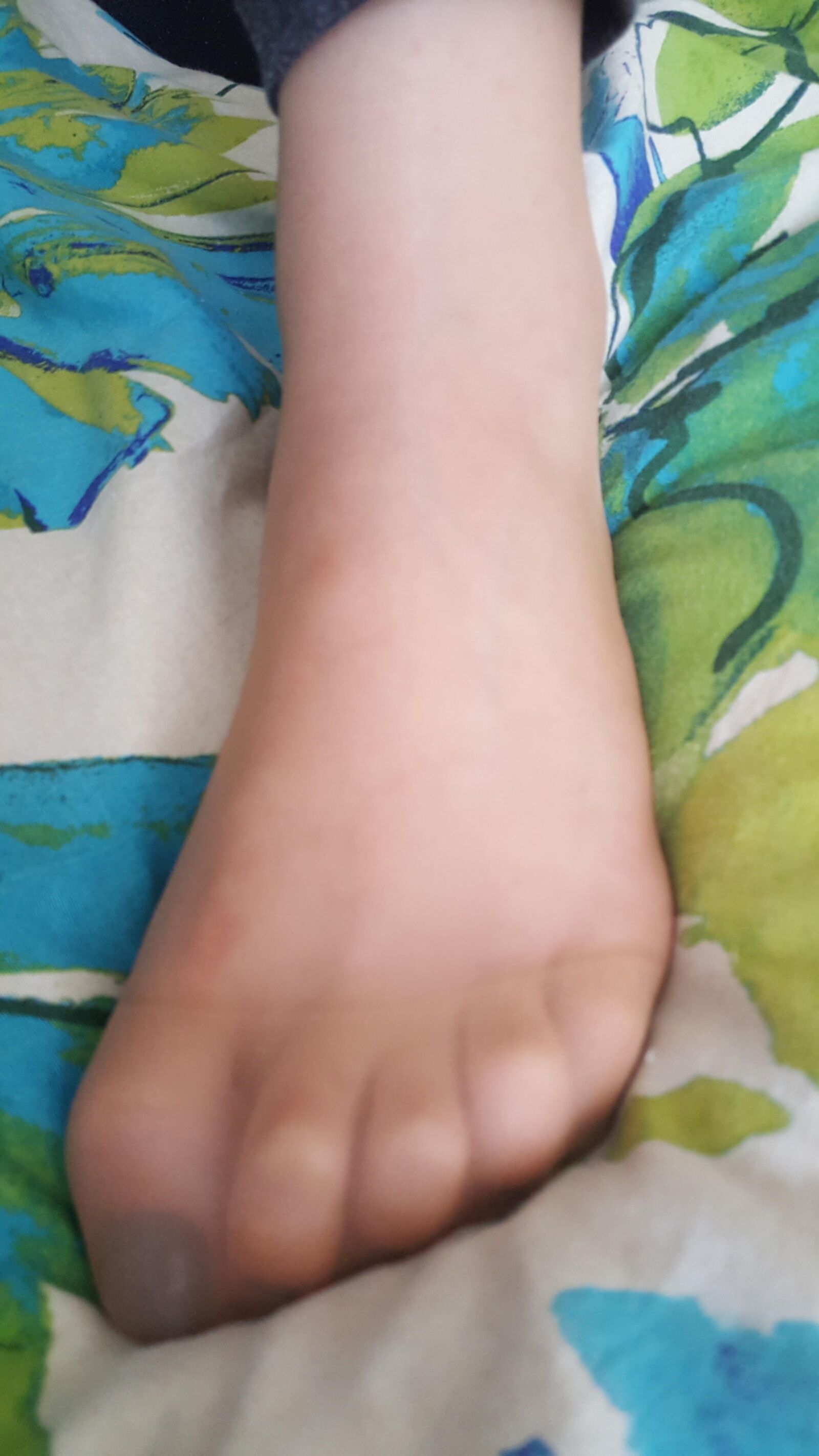 My wife nylon feet 4