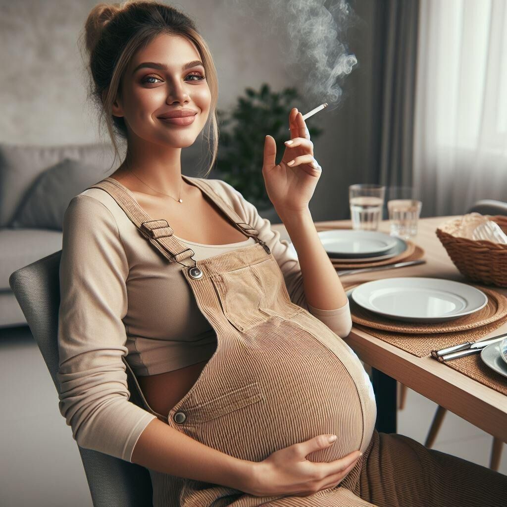 Smokers with Baby Bump (AI)