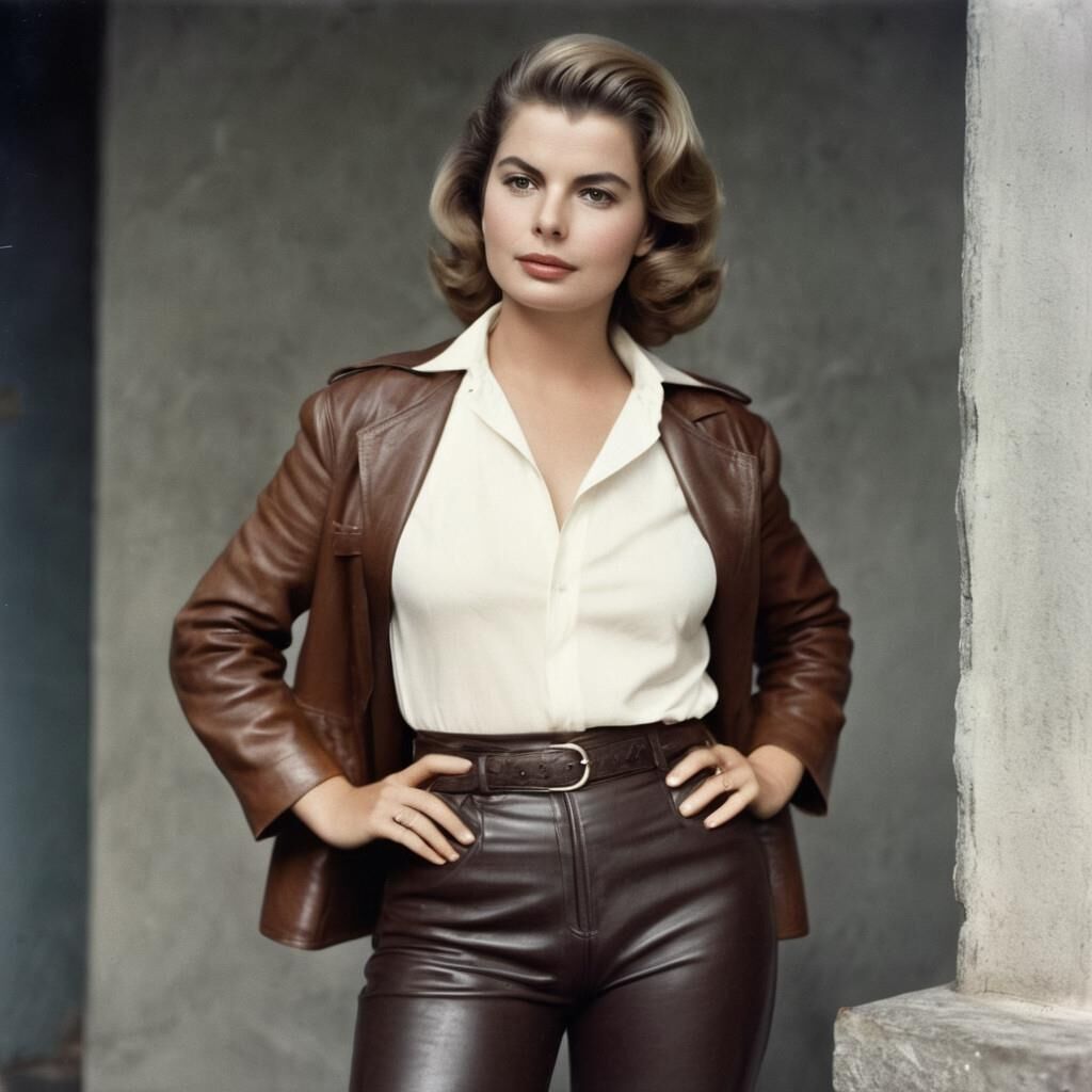 A.I. Ingrid Bergman in Leather