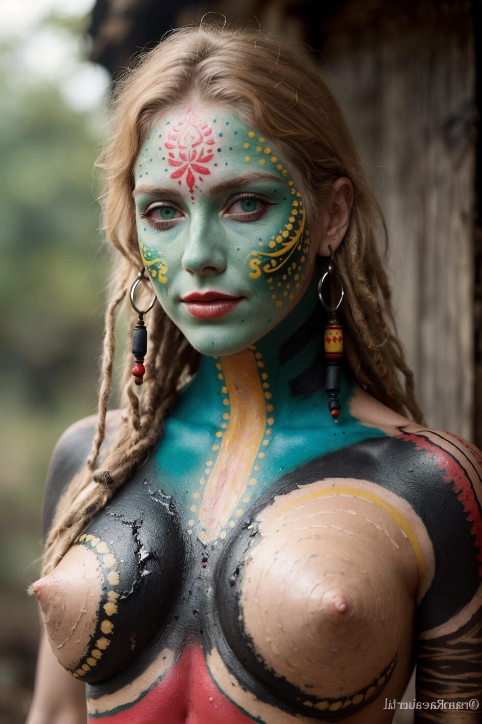 tribal bodypaint update