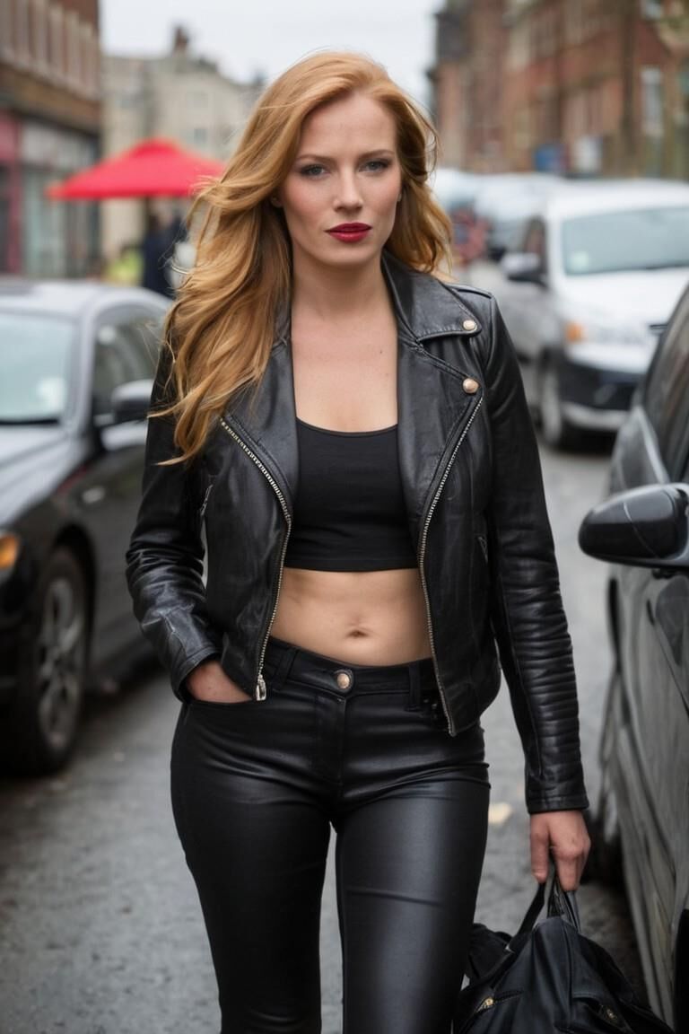 A.I. Ginger in Leather