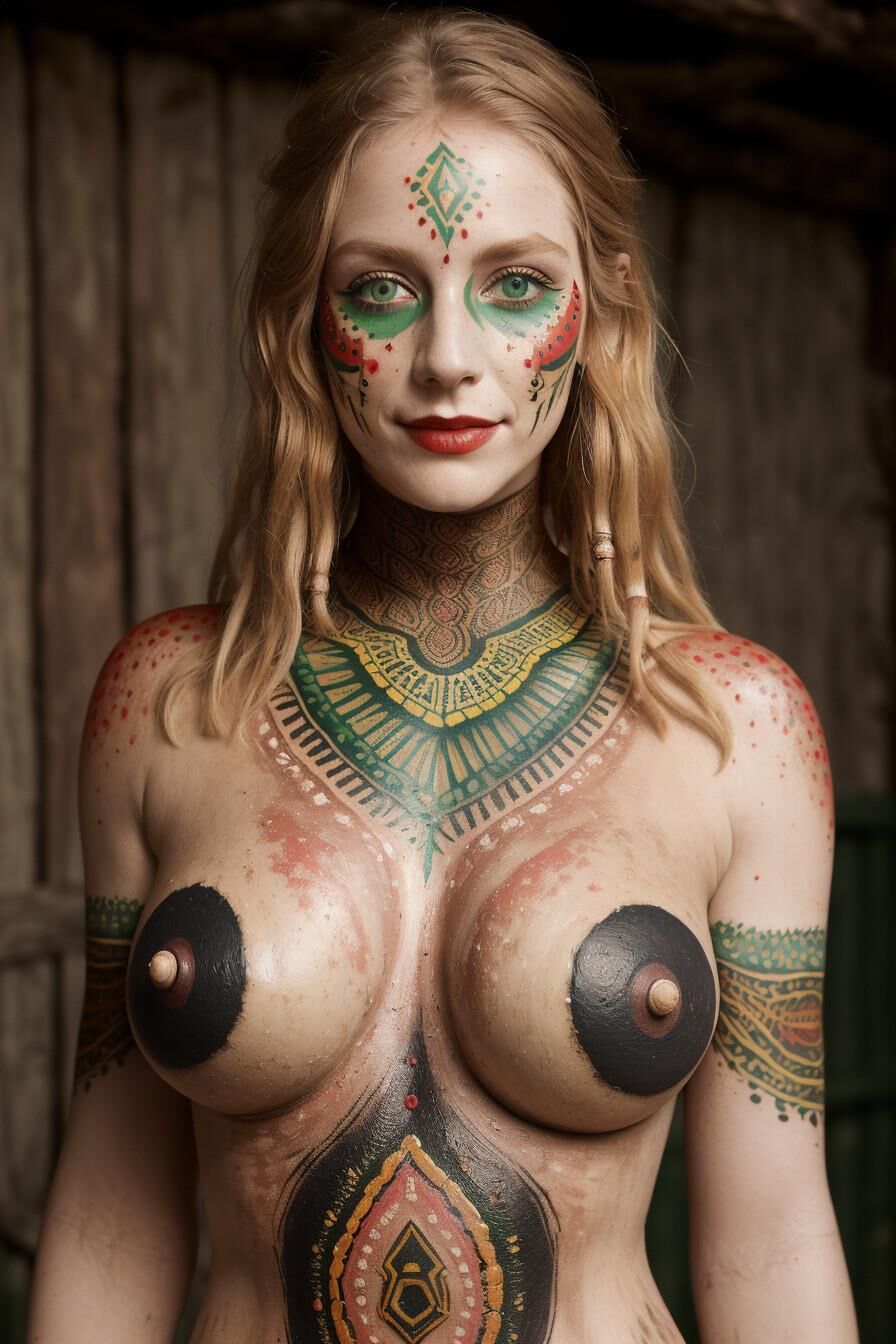 tribal bodypaint update