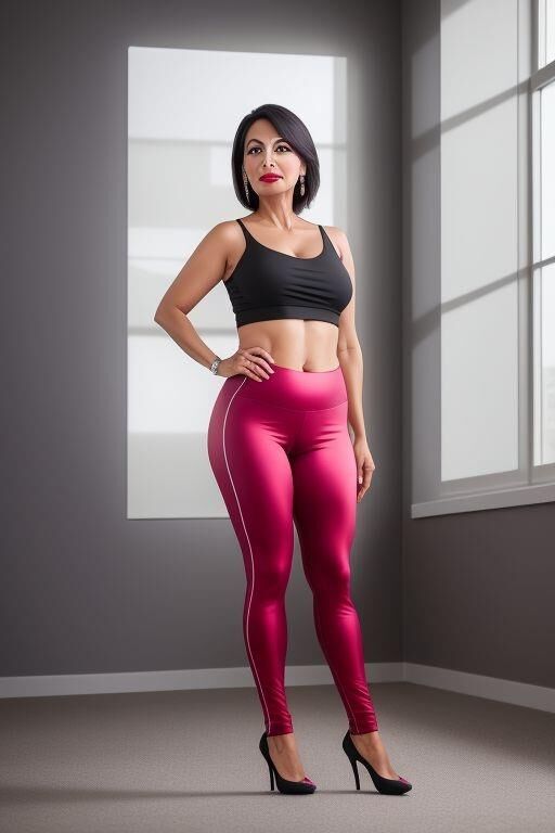 Mexikanische MILFs in (und außerhalb) Spandex