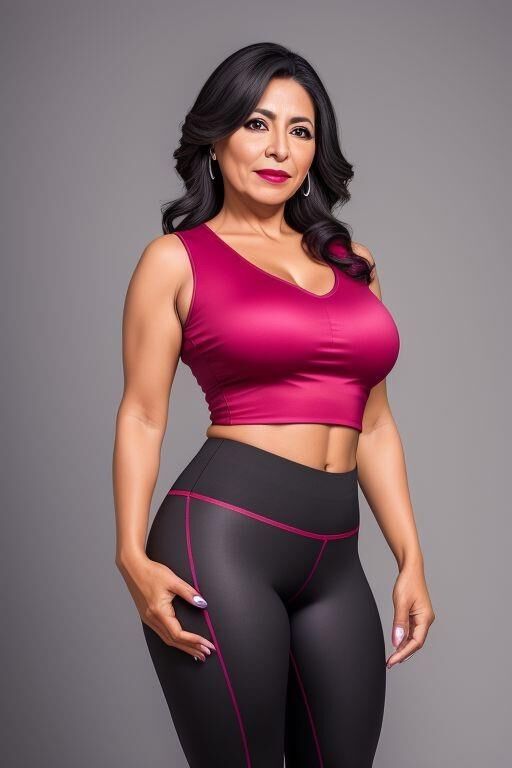 Mexikanische MILFs in (und außerhalb) Spandex