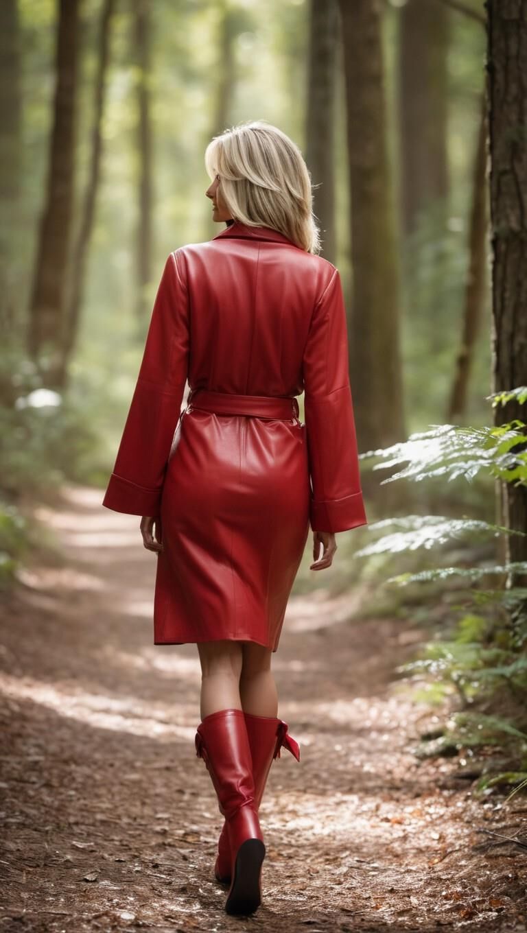 A.I. Heather Leather: Lady in Red