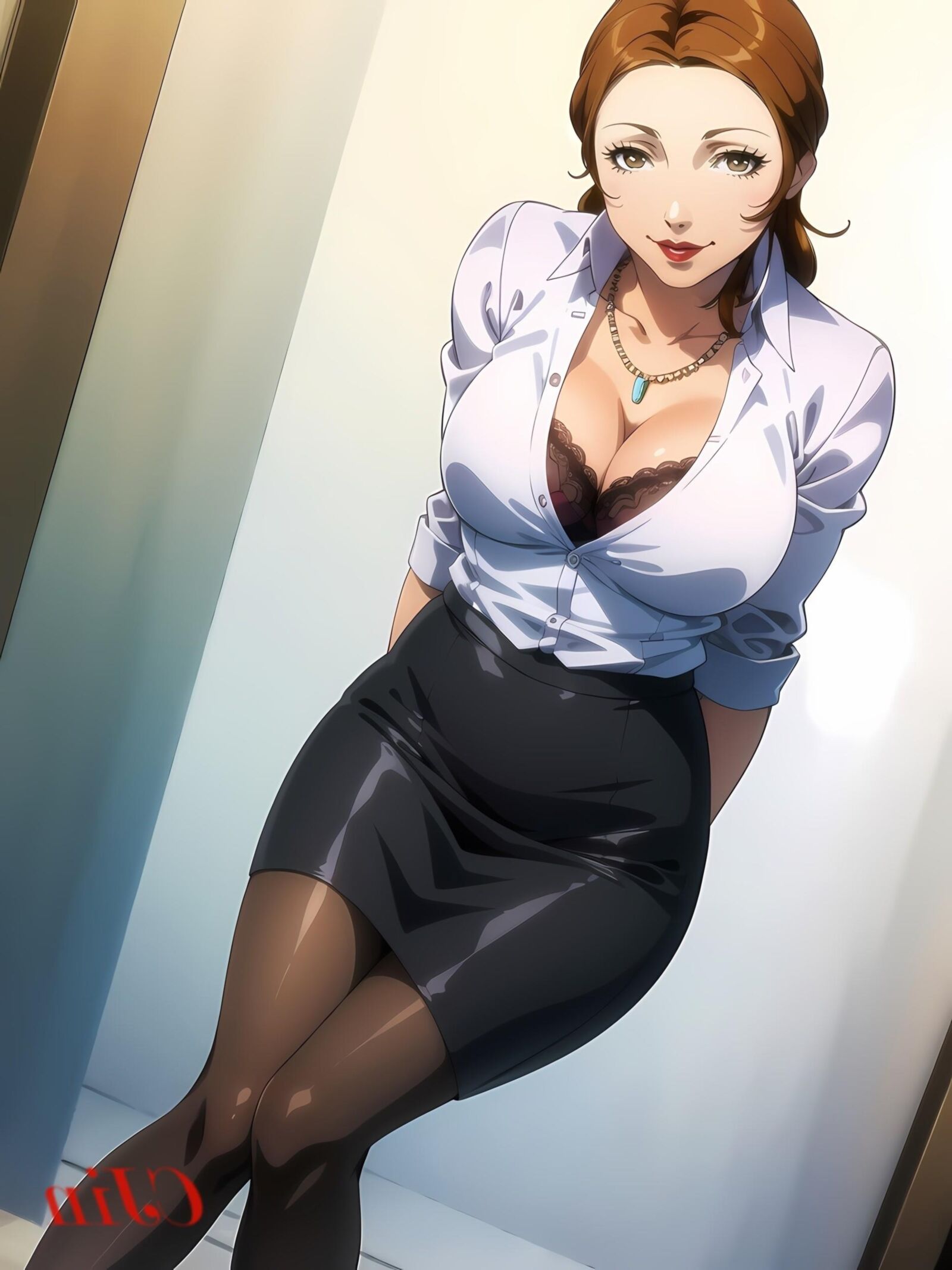 [CjinAl] Noriko Kashiwagi de Persona 4 [Ai généré]