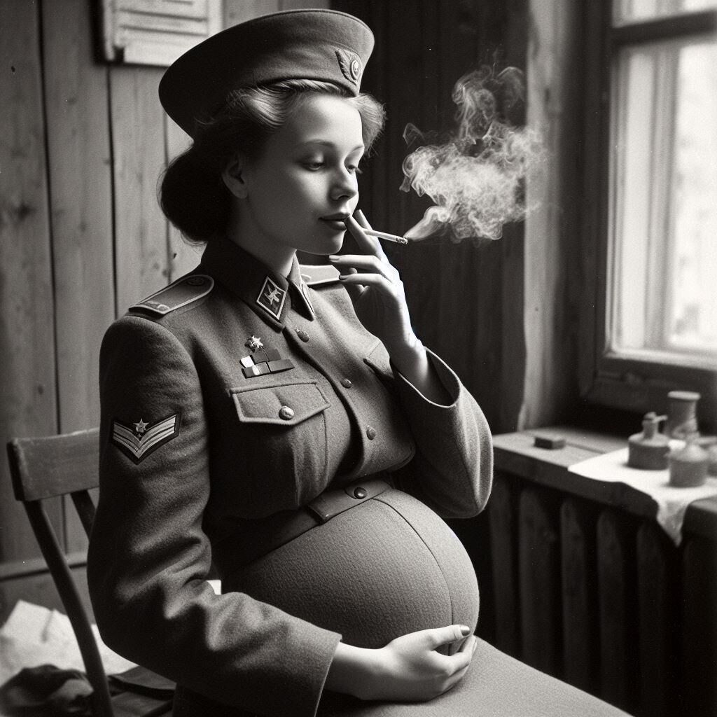 Pregnant Smoking AI (Red Army)