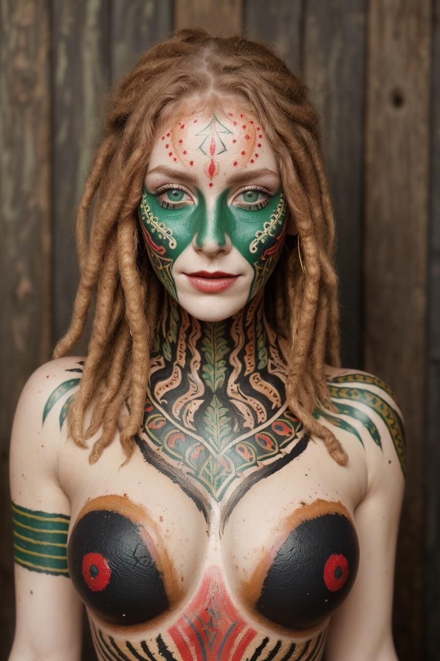 tribal bodypaint update