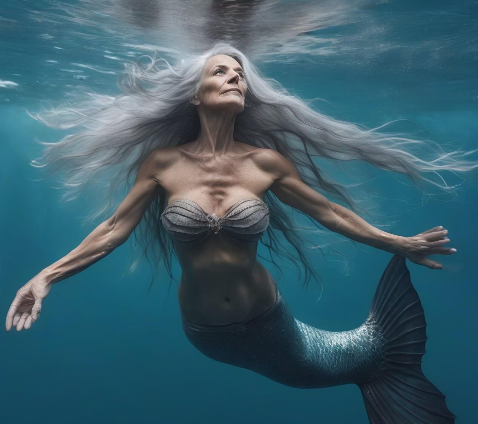 AI GRANNY 53 mermaid