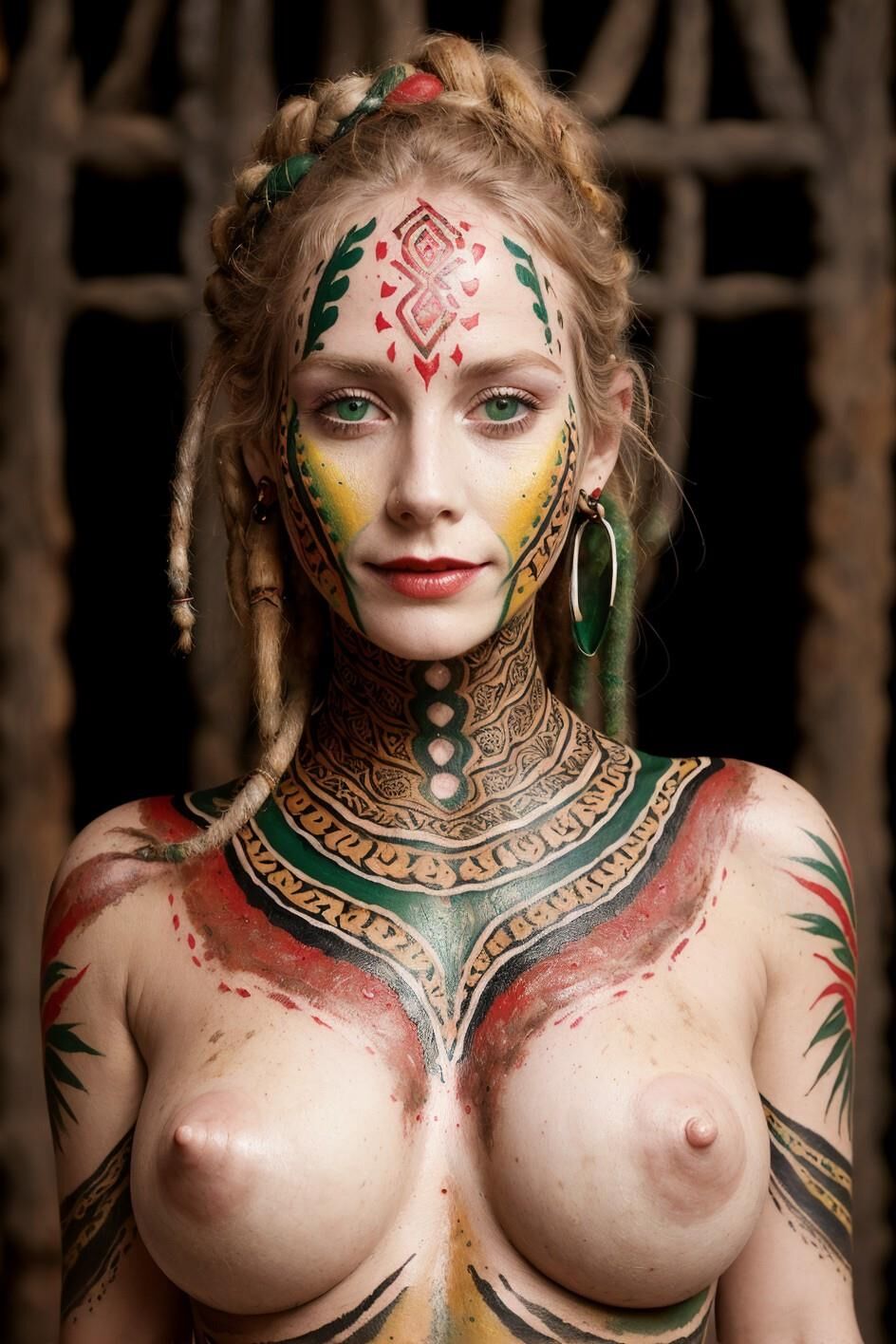 tribal bodypaint update