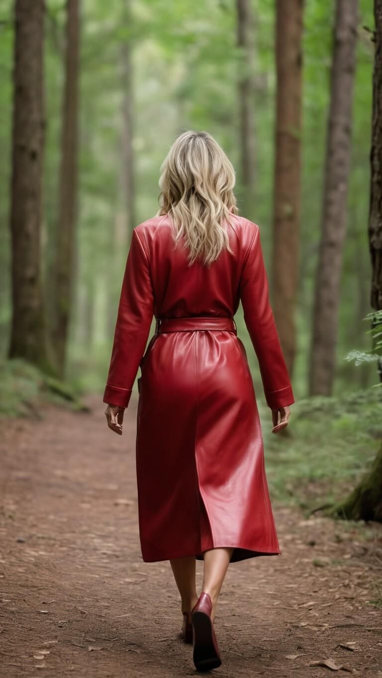 A.I. Heather Leather: Lady in Red