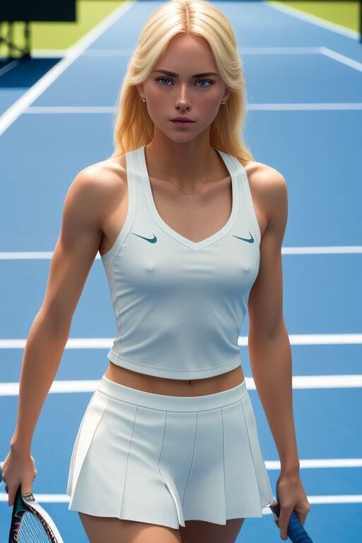 TENNIS ANYONE? AI BABES