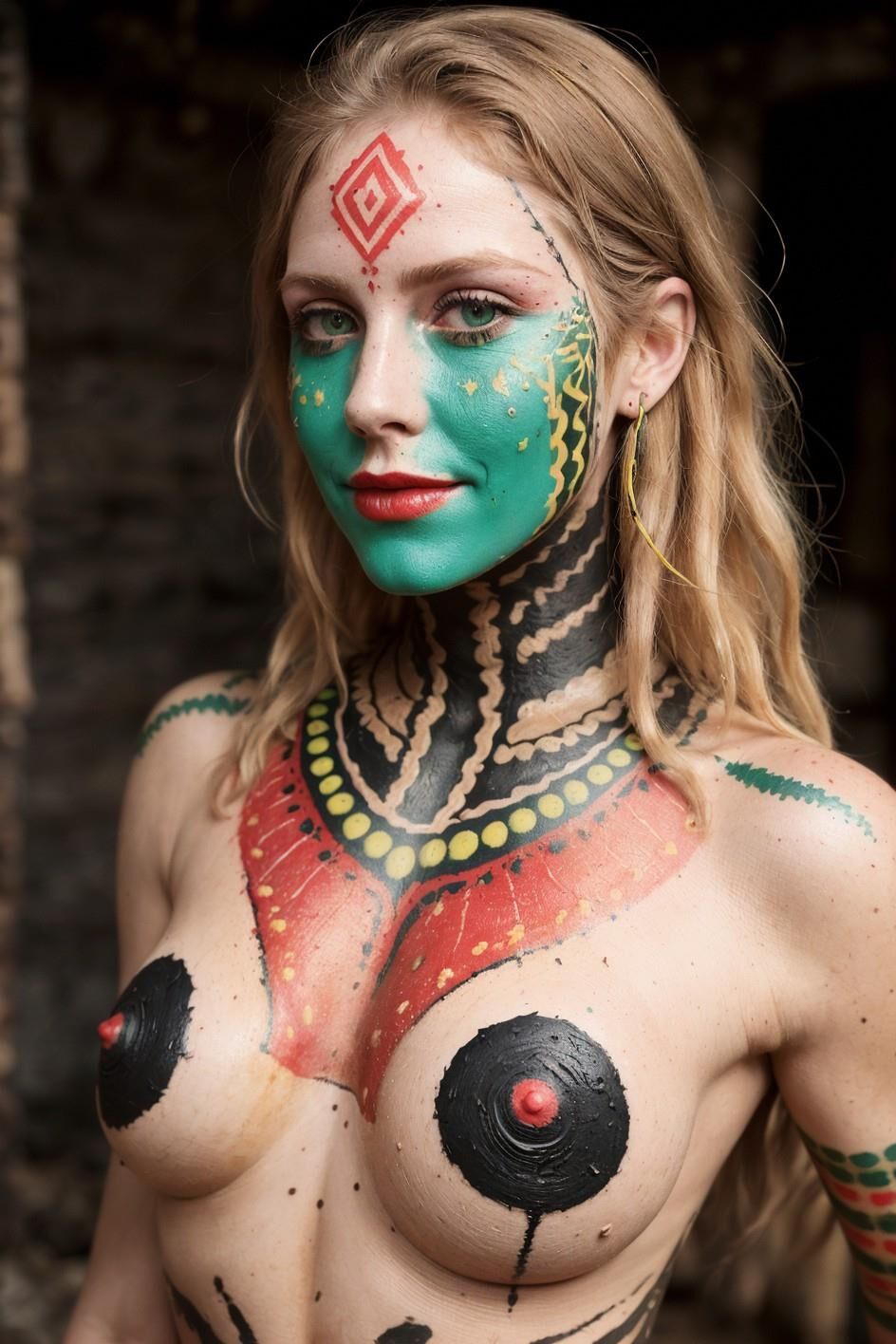 tribal bodypaint update