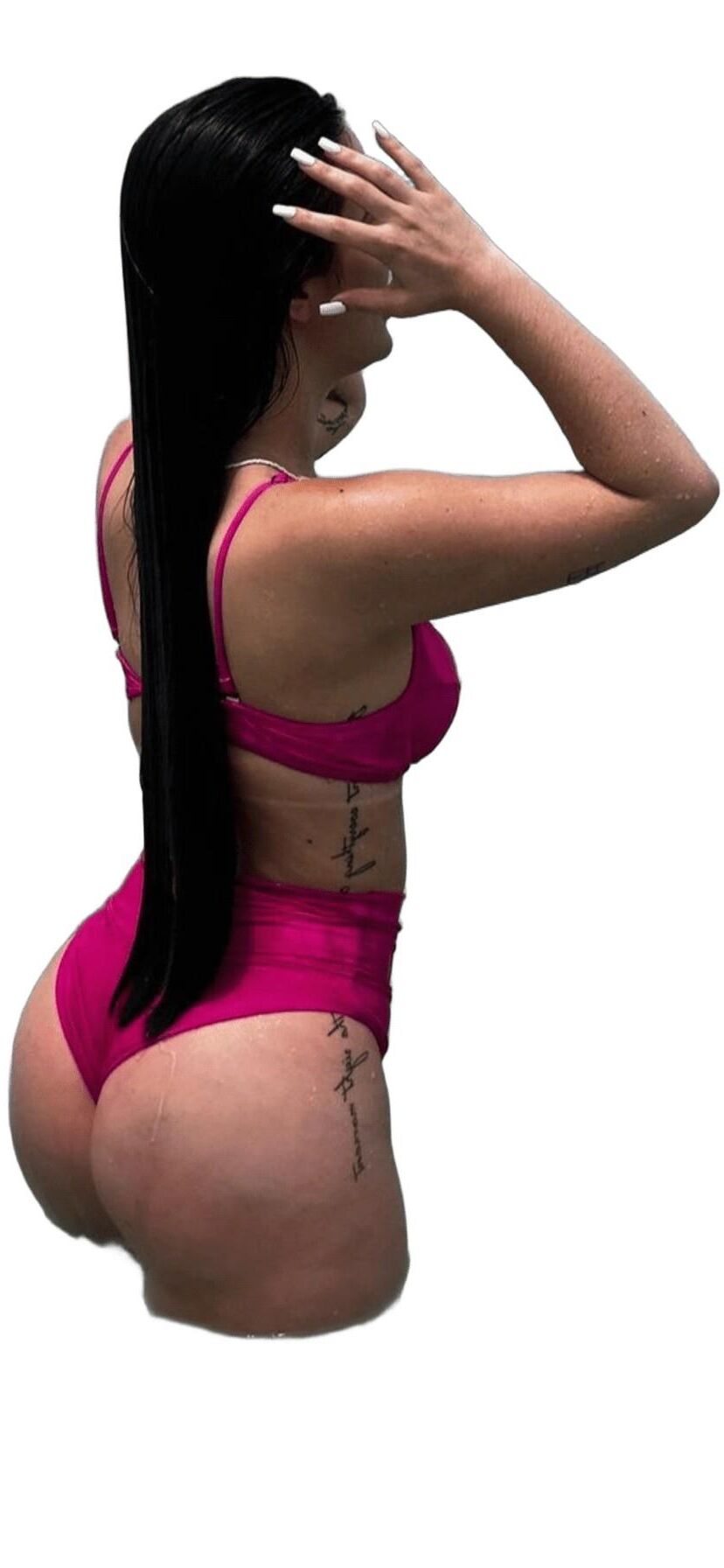 Latina Cute Big Butt Stickers 