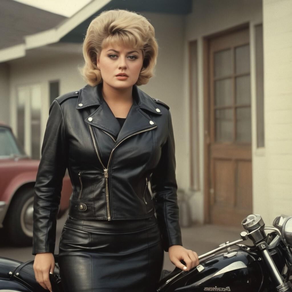 A.I. I. Shelley Winters en cuir