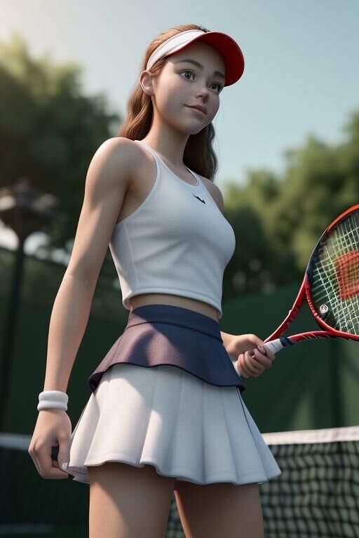 TENNIS ANYONE? AI BABES