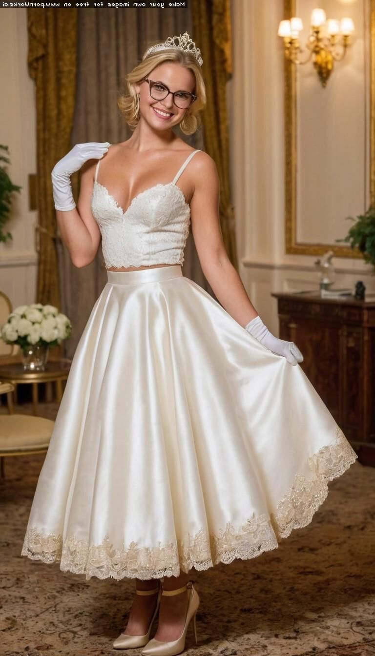 Princesse en robe de bal AI