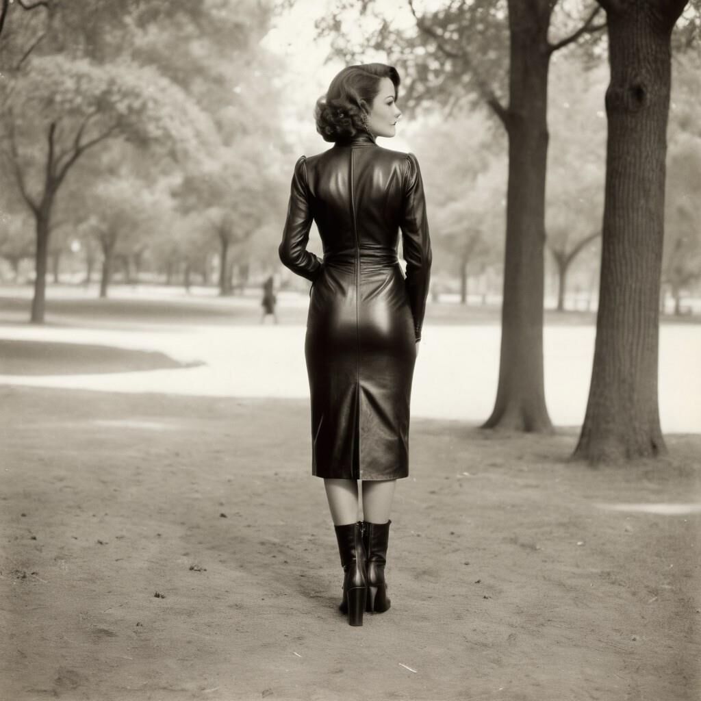 A.I. Joan Crawford in Leather