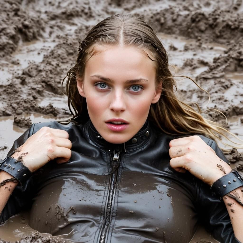 A.I. Mudgirl en cuir