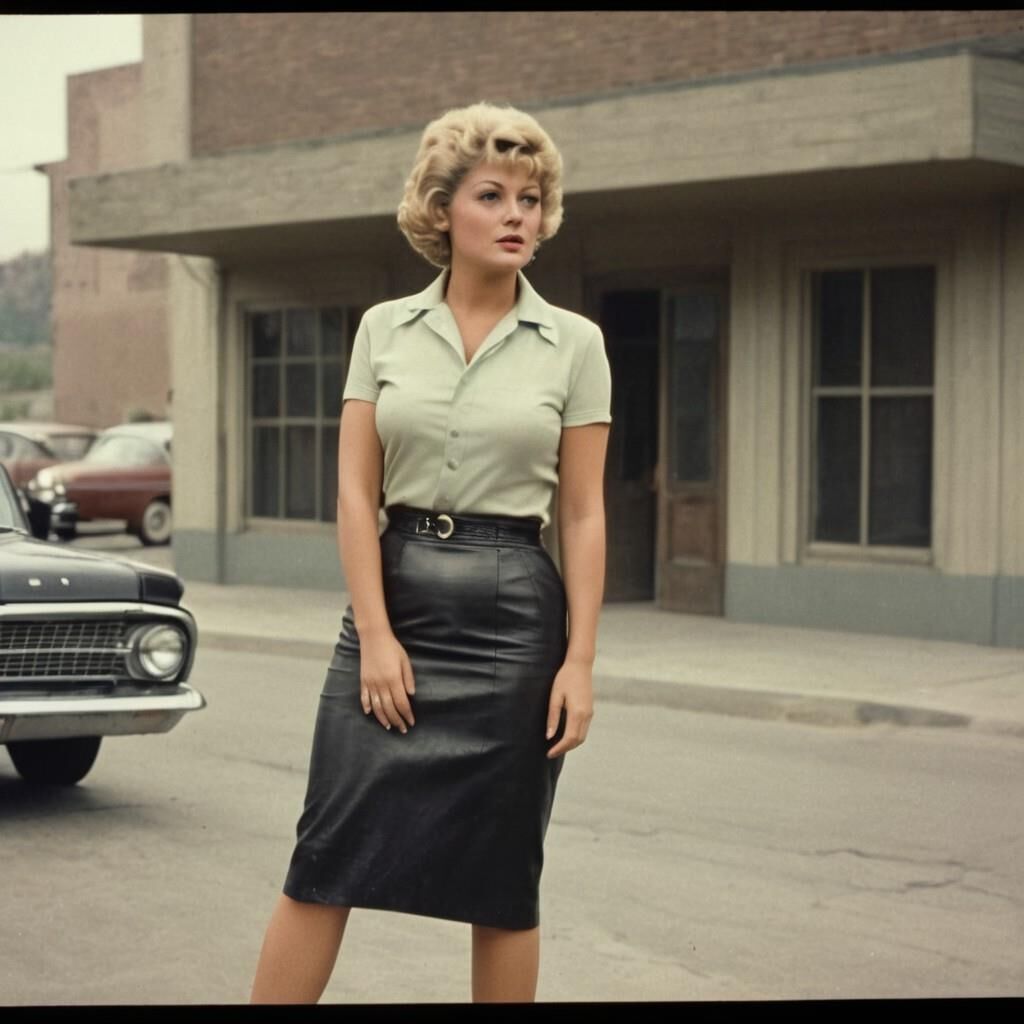 A.I. I. Shelley Winters en cuir