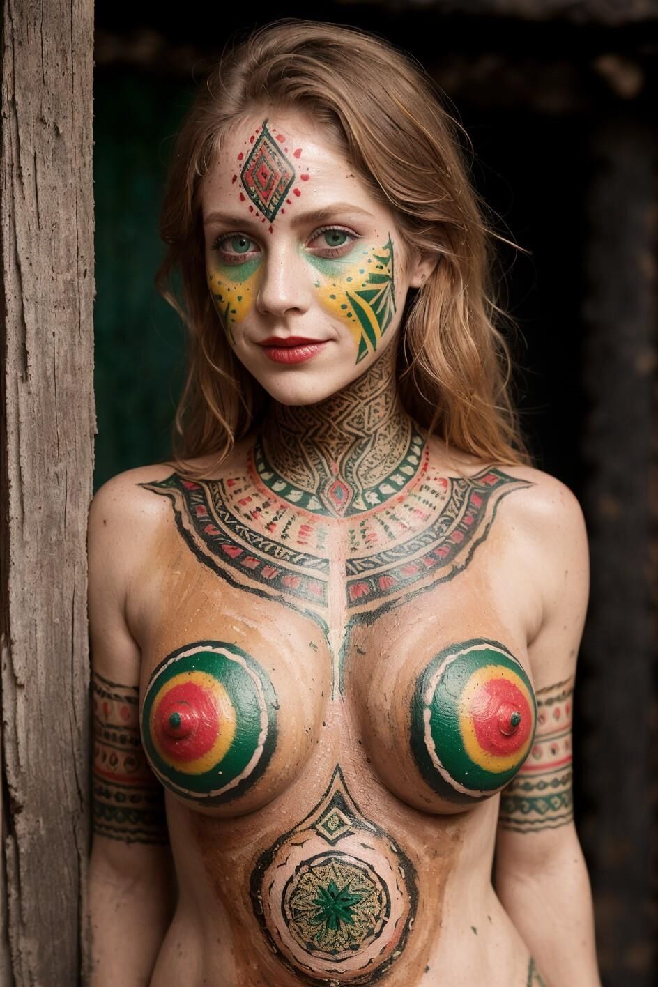 tribal bodypaint update