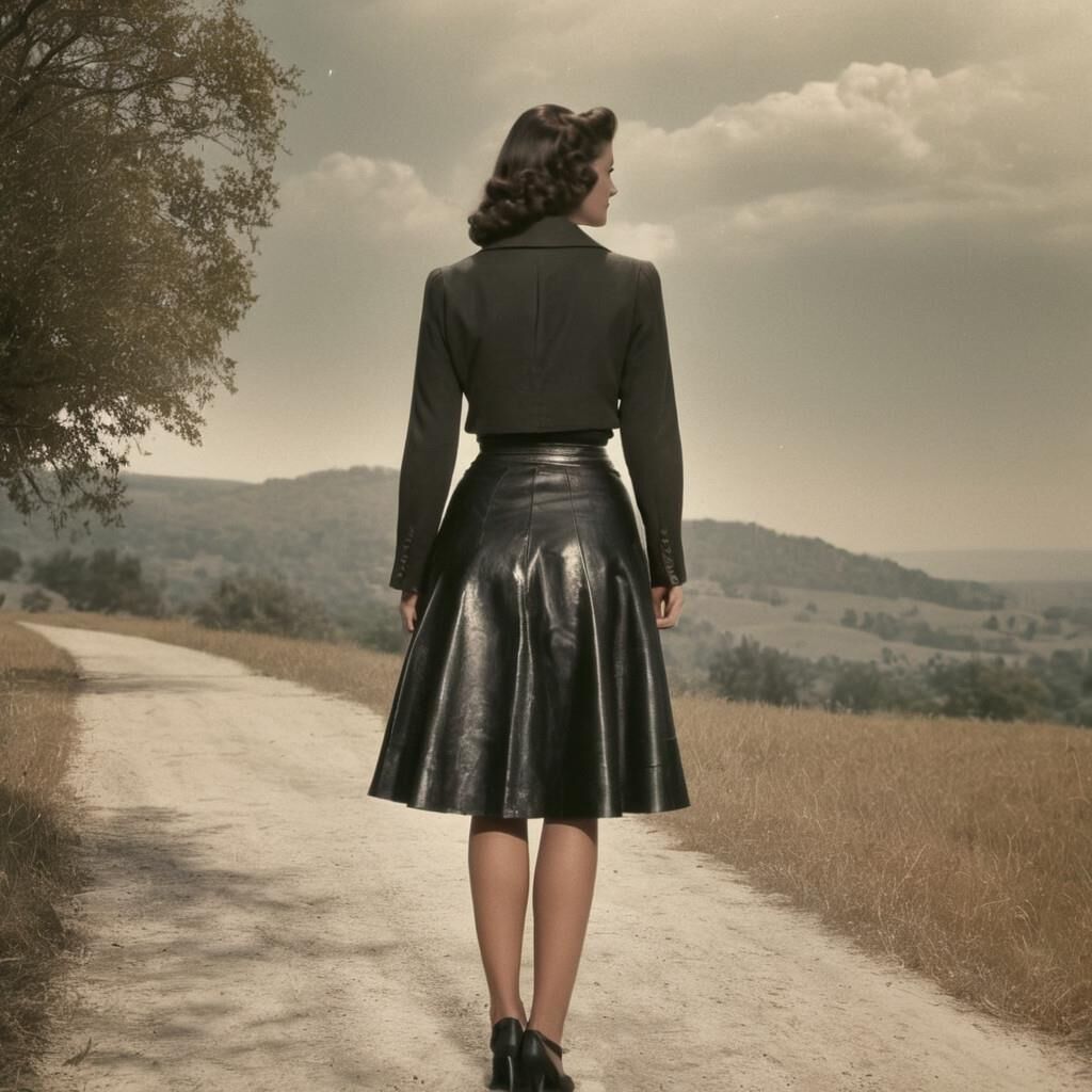 A.I. Olivia de Havilland in Leather