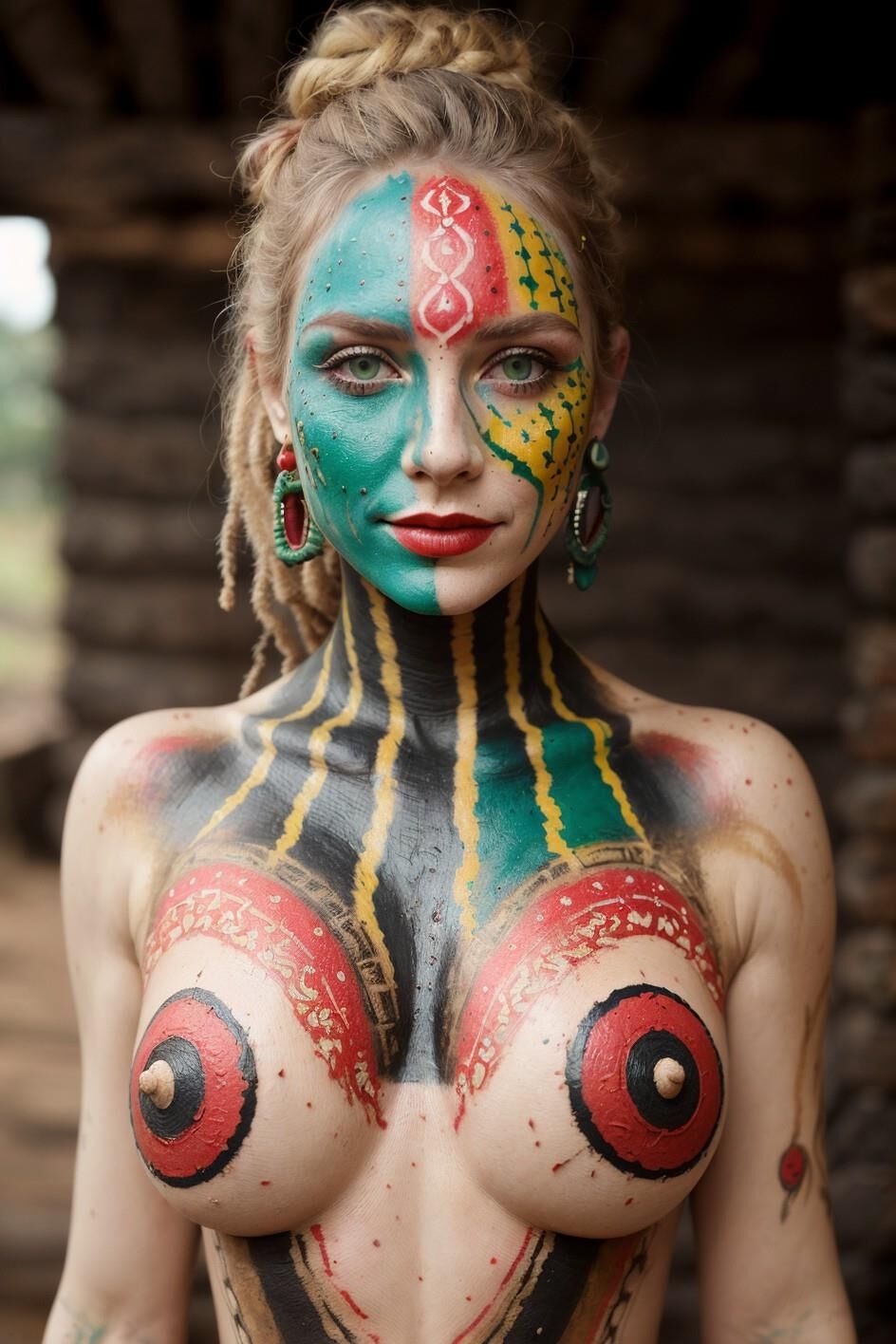 tribal bodypaint update