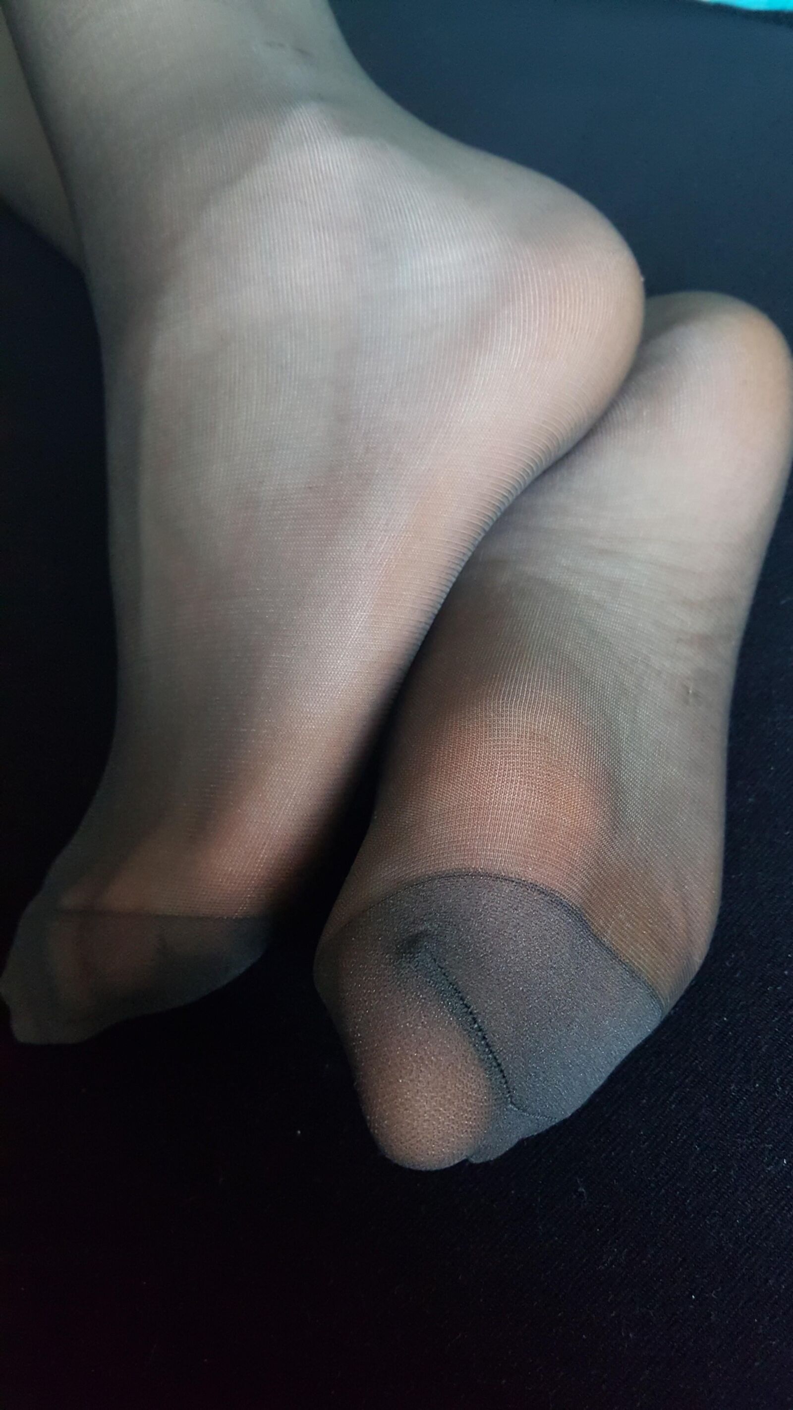 Mi esposa pies de nailon 2