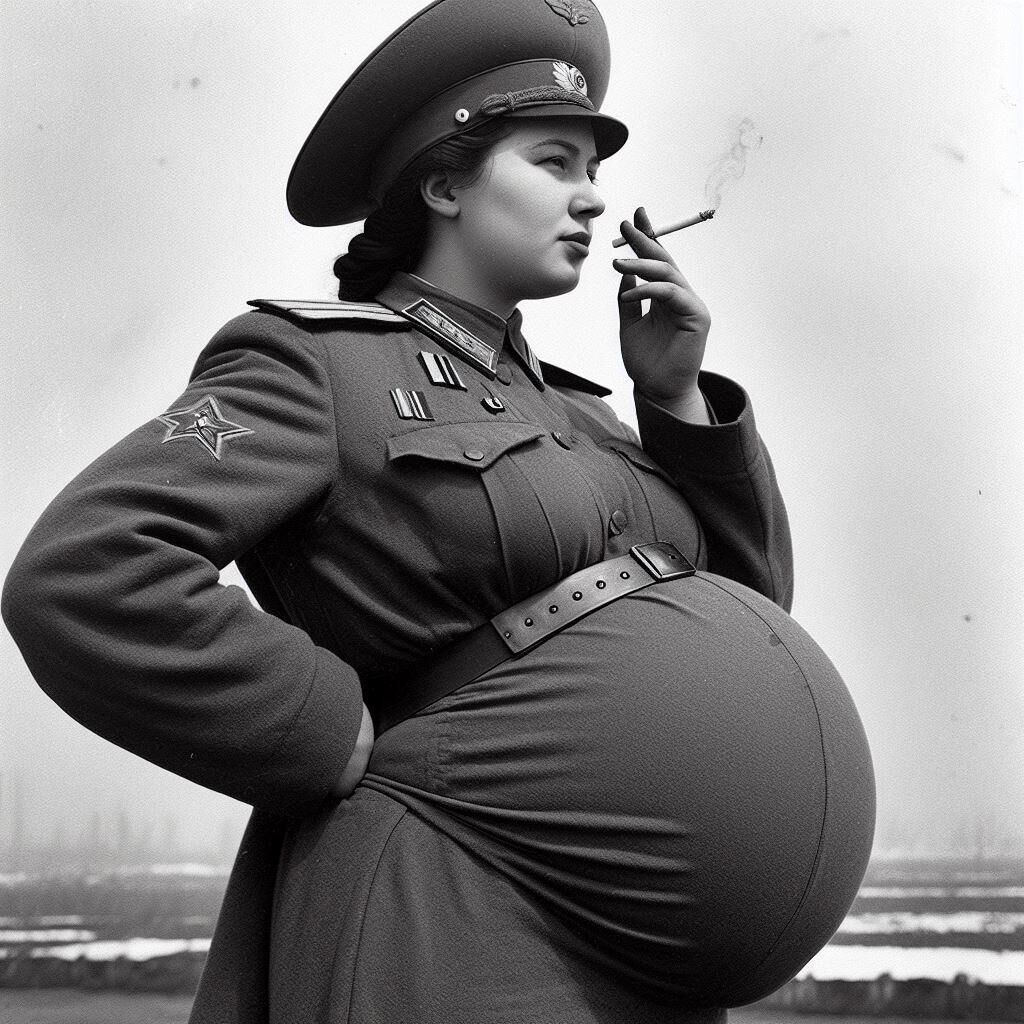 Pregnant Smoking AI (Red Army)