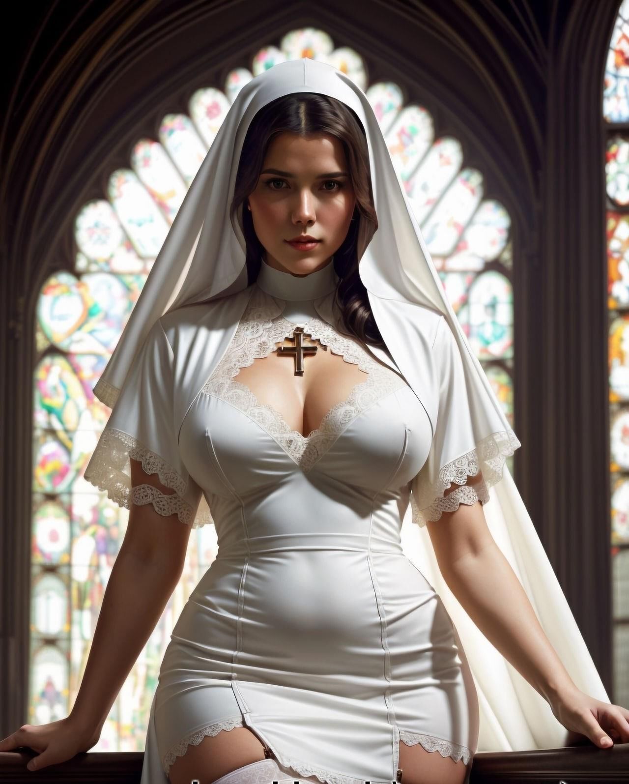 Big Busty Nuns [AI Generated]