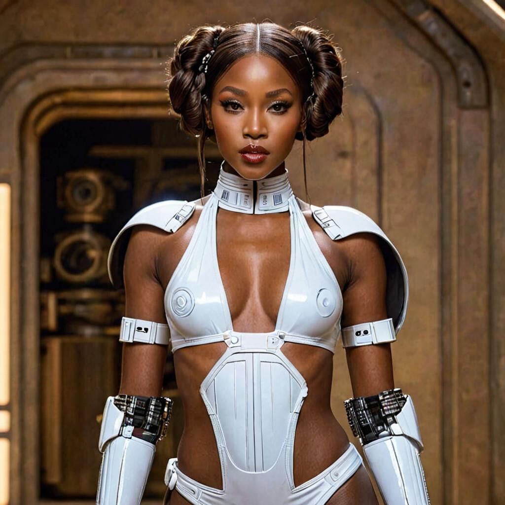 Sexy Black Leia