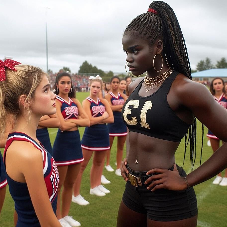 Mujeres negras dominantes, chicas blancas sumisas