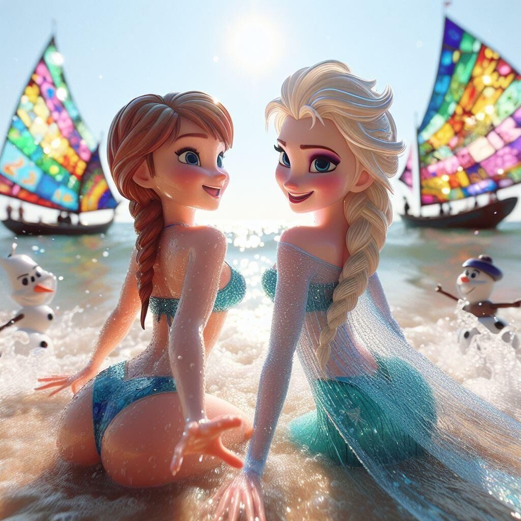 Else & Anna (Frozen)