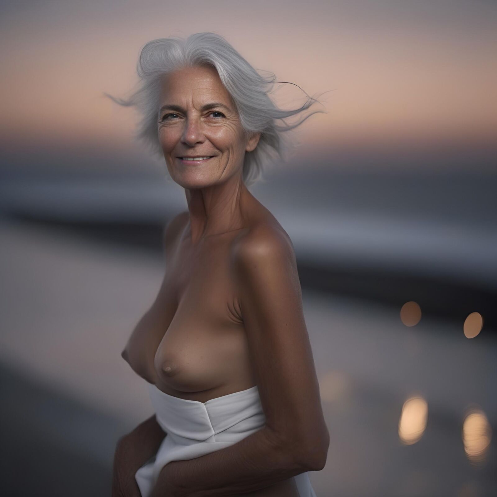 AI GRANNY 38 на берегу моря