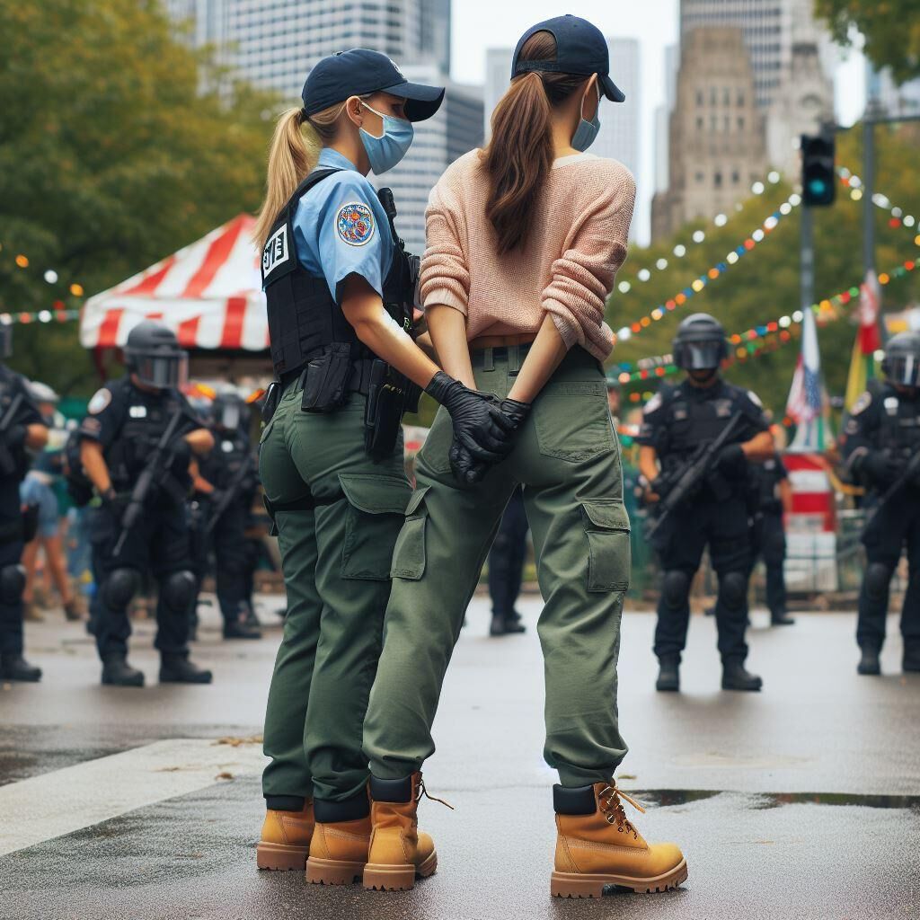 AI arrestó a niñas