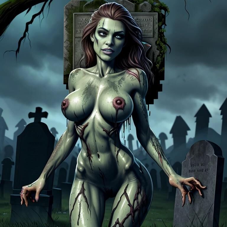 AI Generated - Zombie Bimboes