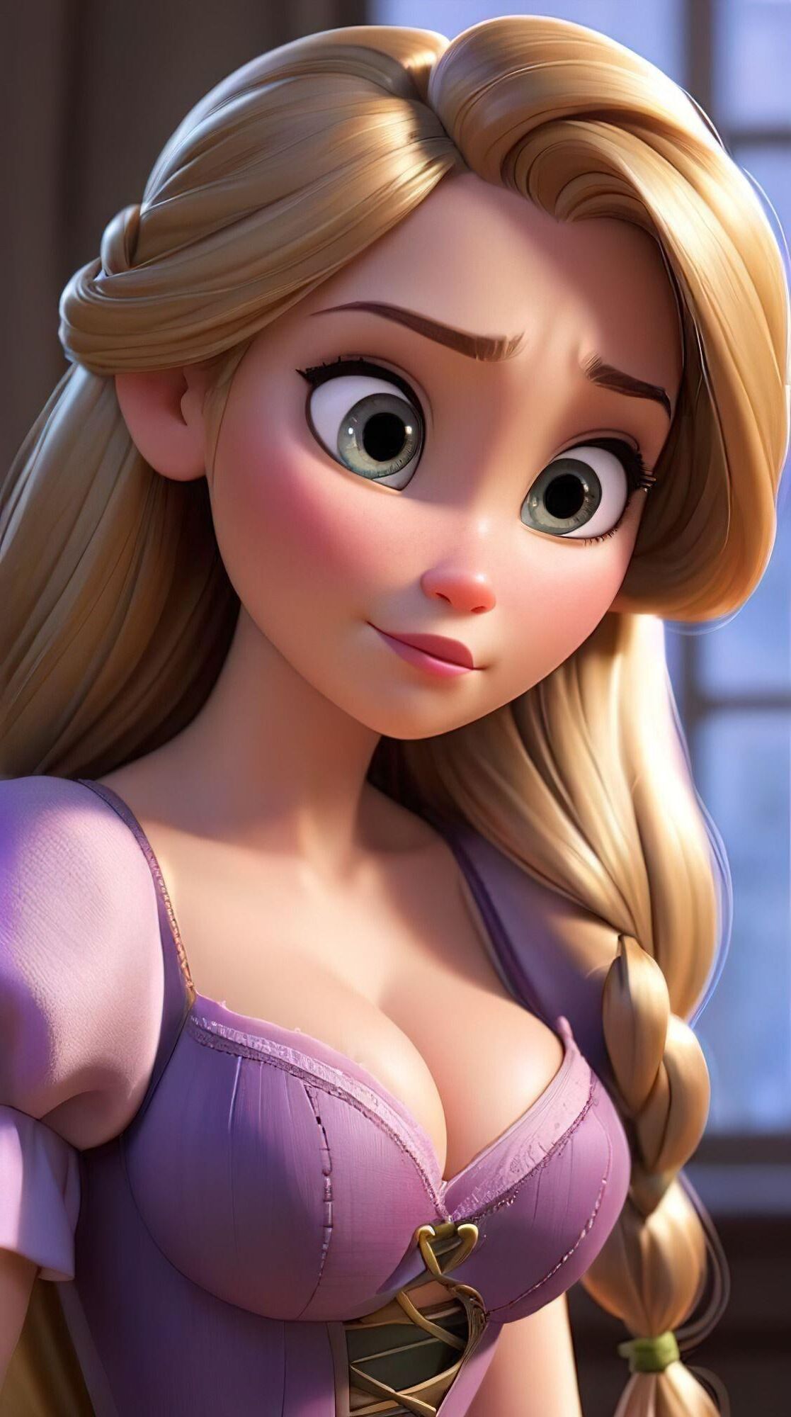 KI-generiertes Disney – Rapunzel