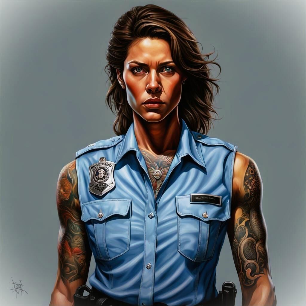 AI Policewomen #17