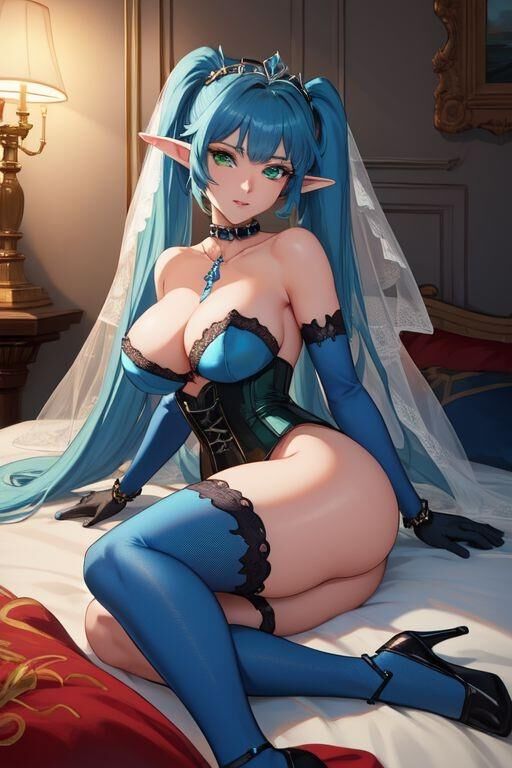 AI - Blue Hair Female Elf