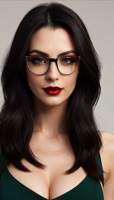 Ai Non Nude Pretty Women With Glasses