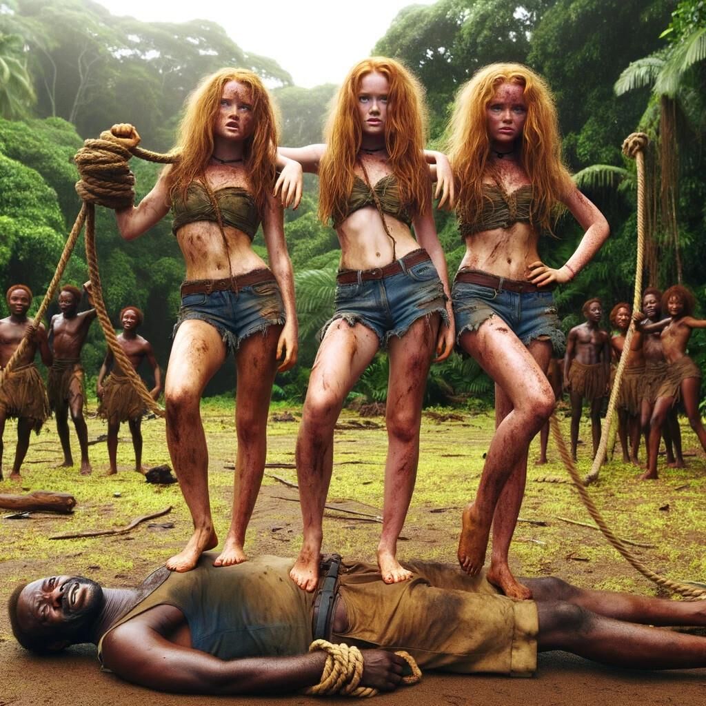 Barefoot Ginger Sisters Dominate in The Jungle