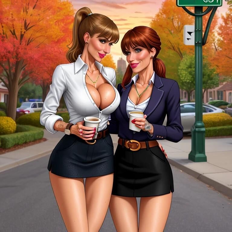 AI Generated - Hot Milfs in your Neighborhood