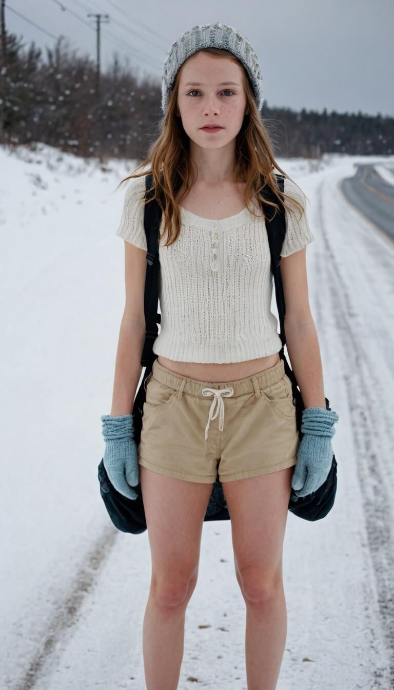  My Chilly Hitchhiking 002